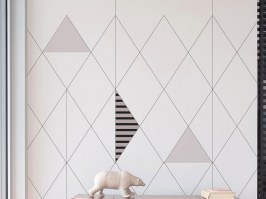GRAFICA ROMBI - Carta da parati design geometrico